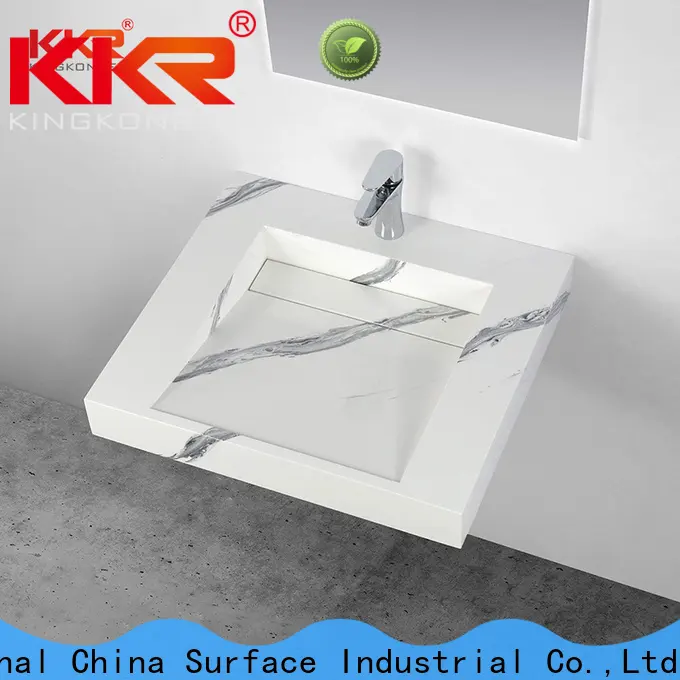 wall hung wall mount bath sink sink for hotel 1