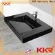 KingKonree wall hung concrete basin design for toilet 1