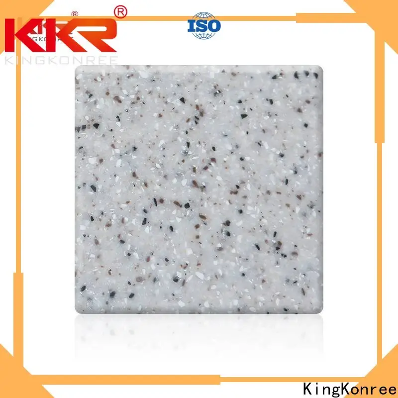 KingKonree white solid surface countertop colors with good price for room 1