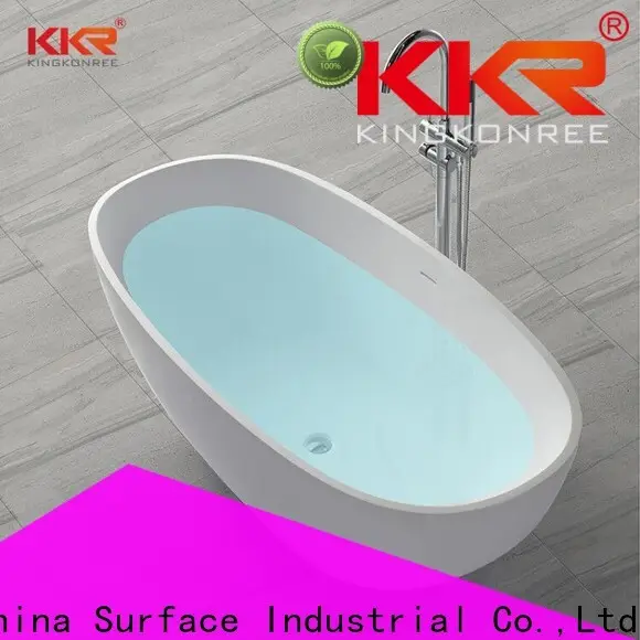 KingKonree stand alone tub in small bathroom free design for hotel 1