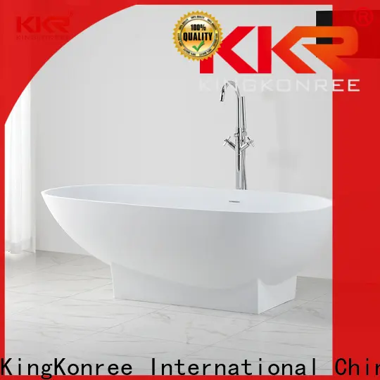 KingKonree on-sale stone resin bathtub manufacturer for family decoration 1