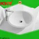 KingKonree marble rectangle above counter basin cheap sample for hotel 1