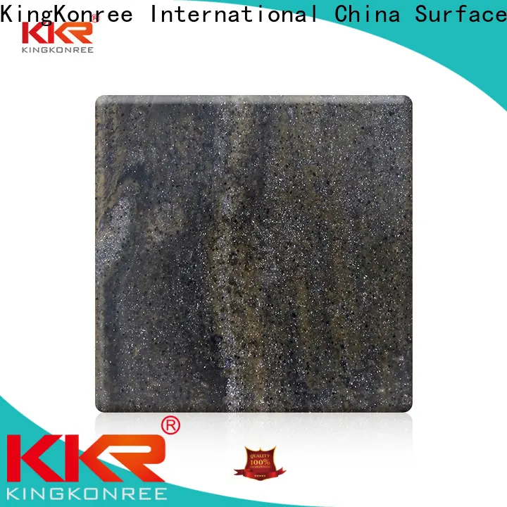 KingKonree quality solid surface sheet slabs manufacturer for room 1