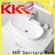 KingKonree above counter bathroom sink bowls cheap sample for room 1