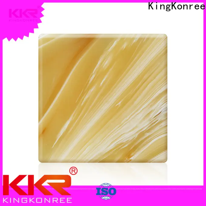white translucent solid surface material under-mount for motel 1