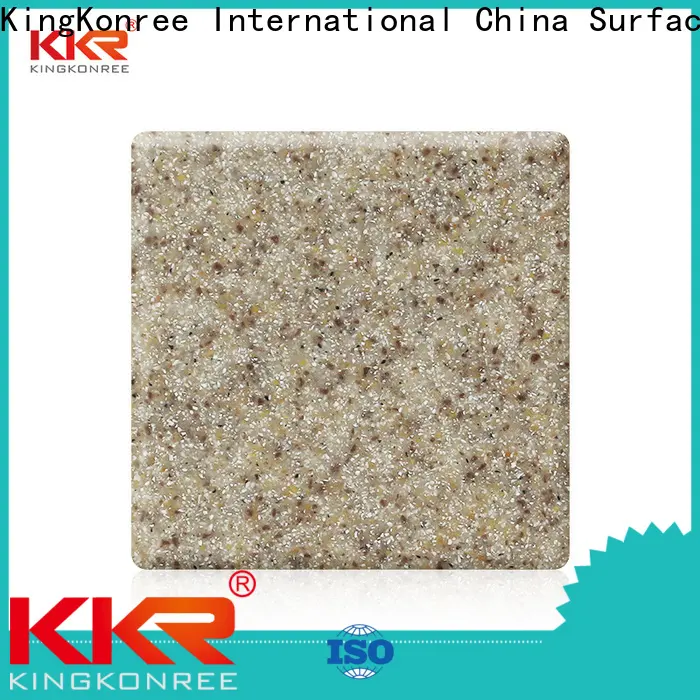 KingKonree acrylic solid surface material customized for restaurant 1