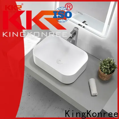 sanitary ware top mount bathroom sink manufacturer for home 1