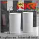 thick small free standing sink design for motel 1