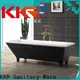 KingKonree round freestanding bathtub free design for family decoration 1