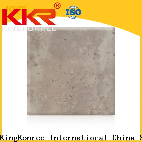 KingKonree newly solid surface sheets directly sale for indoors 1