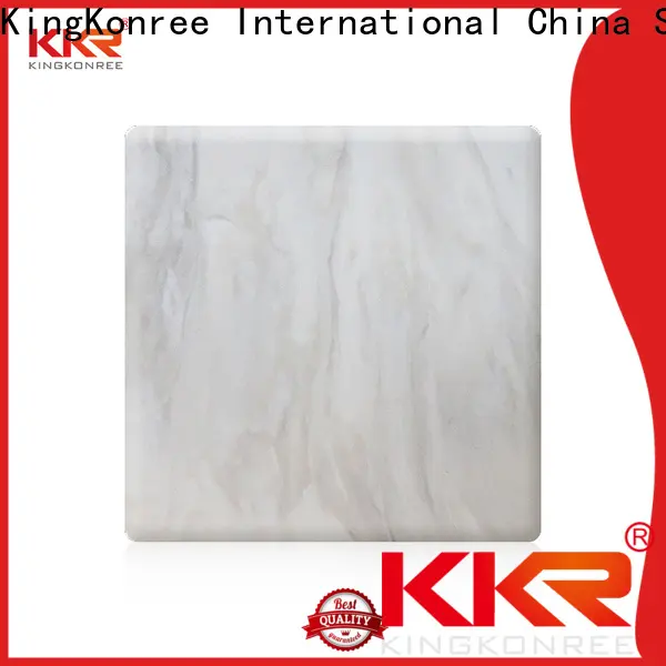 KingKonree wholesale solid surface sheets supplier for hotel 1