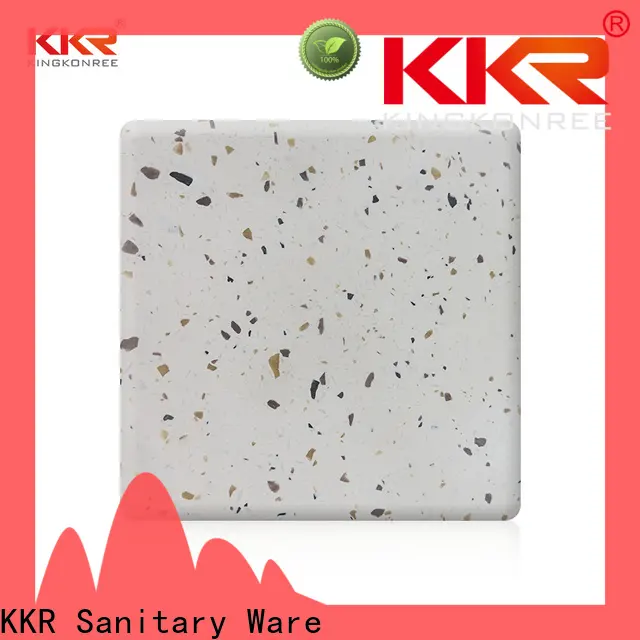 KingKonree sparkle acrylic solid surface material supplier for restaurant 1