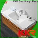 KingKonree rectangle sink basin with cabinet design for bathroom 1