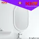 KingKonree bathroom led mirror customized design for hotel 1
