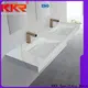 KingKonree newly wall hung trough sink customized for hotel 1