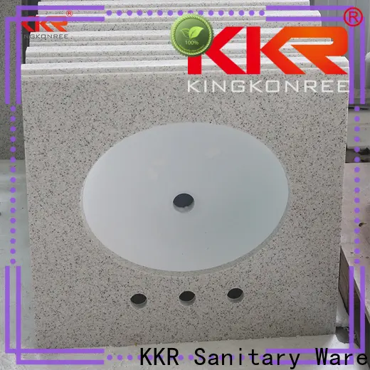 KingKonree countertop for vessel sink latest design for motel 1
