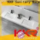 KingKonree wall mounted corner basin customized for bathroom 1