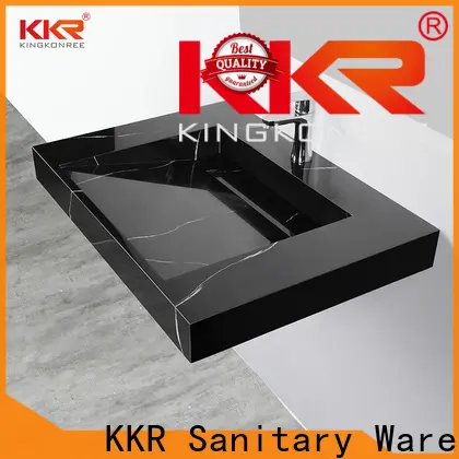 bathware concrete wall mount sink manufacturer for bathroom 1