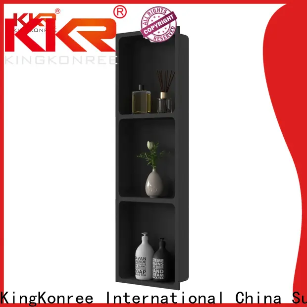 KingKonree bamboo complete bathroom sets customized for gymnasiums 1