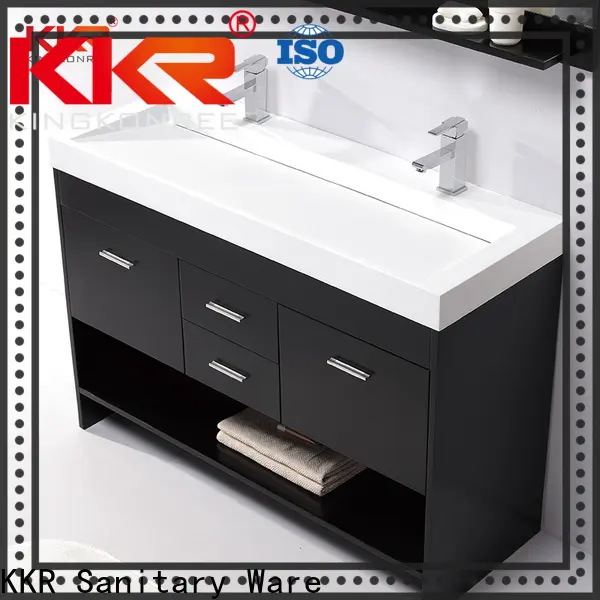 KingKonree white readymade washbasin cabinets sinks for toilet 1