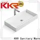 KingKonree sanitary ware bathroom vanity above counter basin supplier for hotel 1