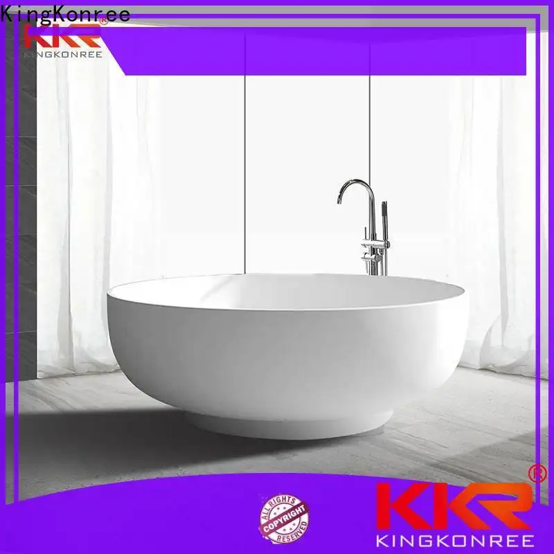 KingKonree resin stone bathtub ODM for family decoration 1