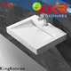 KingKonree square grohe wall hung basin customized for hotel 1