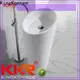 KingKonree freestanding pedestal sink manufacturer for hotel 1