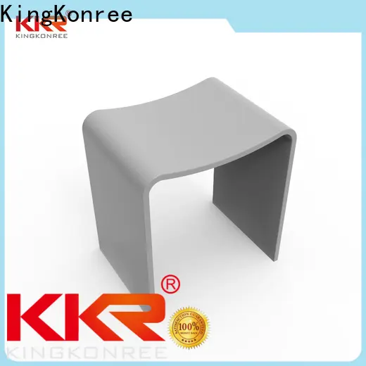 KingKonree soild amazon bamboo shower bench customized for home 1