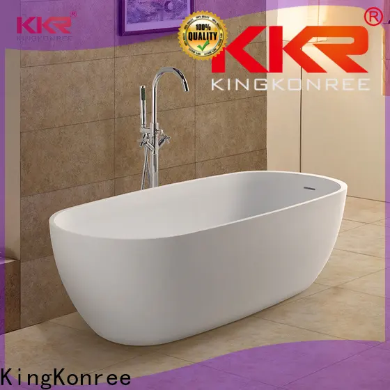 KingKonree white freestanding bath tub manufacturer for bathroom 1