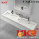 KingKonree concrete wall hung basin design for home1 1