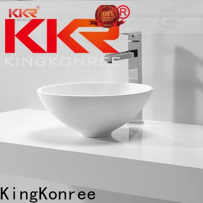 best quality top mount bathroom sink customized for hotel 1