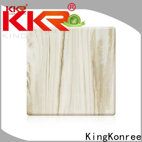 KingKonree solid acrylic sheet design for indoors 1