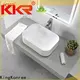 KingKonree round above counter bathroom basin design for hotel 1