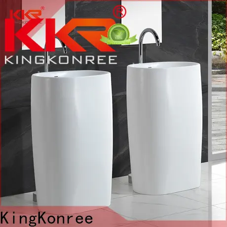 Italian bathroom free standing basins customized for hotel 1