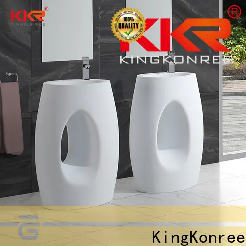 KingKonree acrylic free standing bathroom sink vanity supplier for bathroom 1
