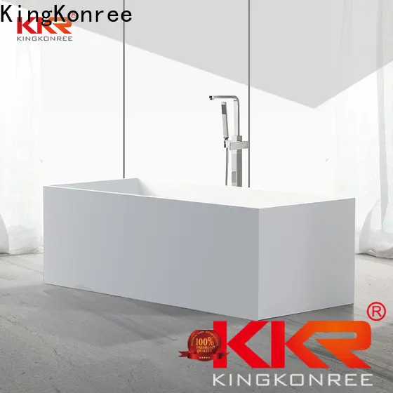 KingKonree free standing acrylic bathtubs custom for bathroom 1