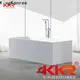 KingKonree free standing acrylic bathtubs custom for bathroom 1