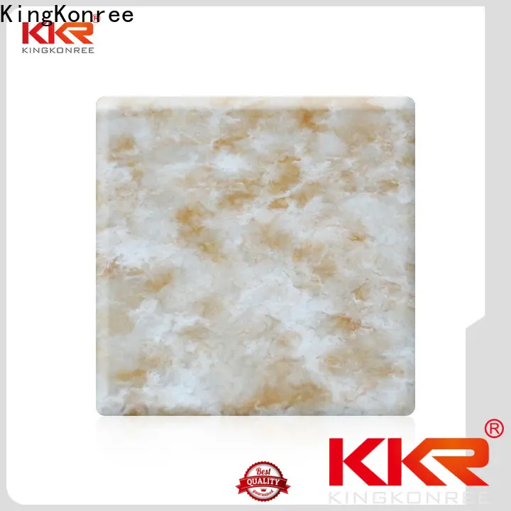 KingKonree buy solid surface sheets online from China for home 1