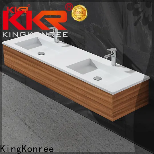 KingKonree vanity basins and cabinets manufacturer for hotel 1