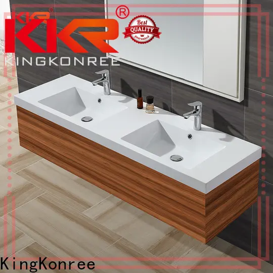 KingKonree table top basin with cabinet manufacturer for toilet 1