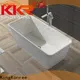 KingKonree man made stone bathtub at discount for shower room 1