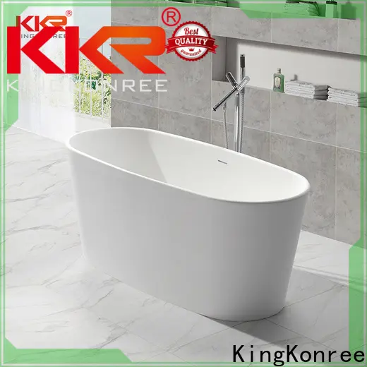 reliable round freestanding bathtub at discount for bathroom 1