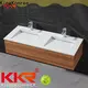 KingKonree rectangle basin mirror with storage manufacturer for motel 1