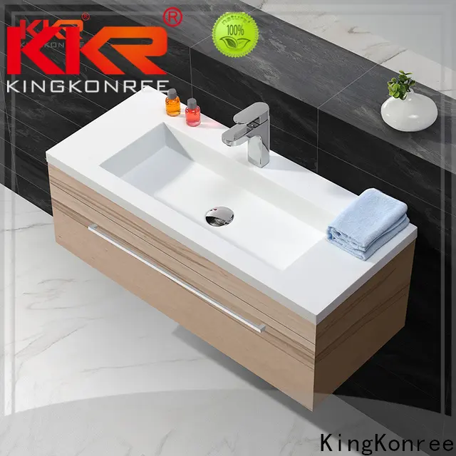 KingKonree washbasin cabinet design for motel 1