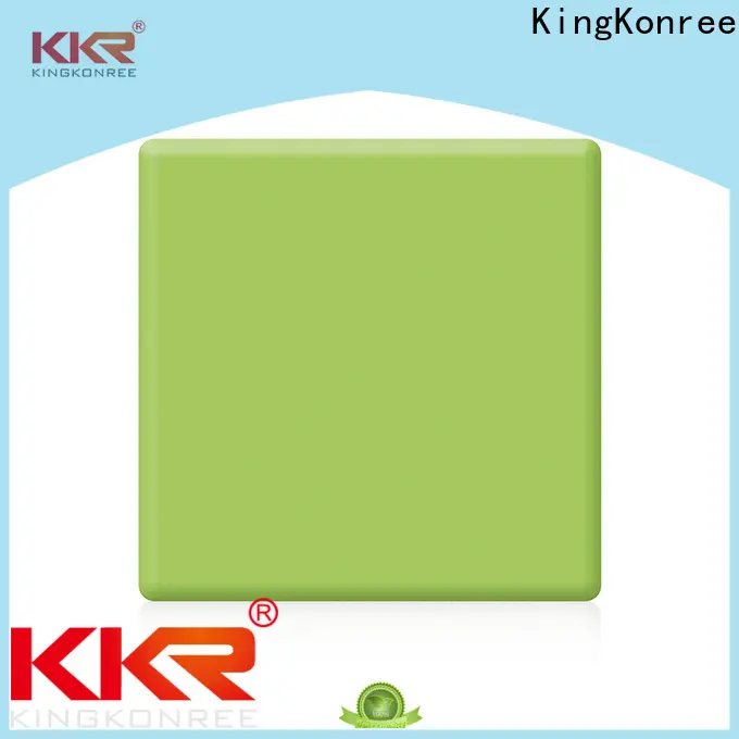 KingKonree yellow discount solid surface sheets design for room 1