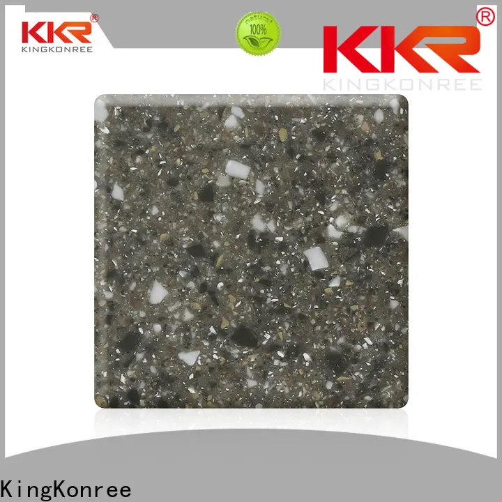 KingKonree 3660mm solid surface sheets design for restaurant 1