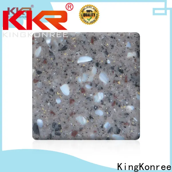 KingKonree 3680mm solid surface material suppliers customized for hotel 1