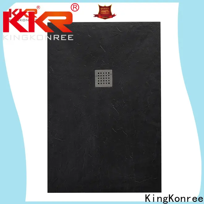 KingKonree polymarble 600mm shower tray on-sale for home 1