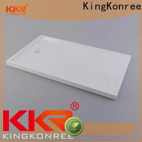KingKonree resin large shower pans manufacturer for bathroom 1